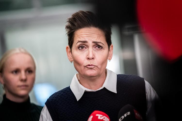 Pia Olsen Dyhr (SF) er troligt mødt frem til månedens regeringsforhandlinger, selv om målet er en regering henover midten. (Foto: Ida Marie Odgaard/Ritzau Scanpix)   Foto: Ida Marie Odgaard/Ritzau Scanpix