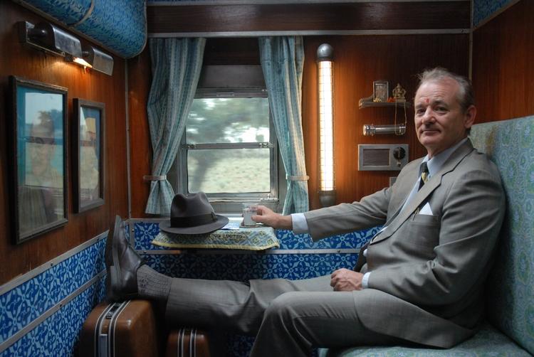 Filminstruktørens Wes Anderson er vild med tog og 2007-filmen ’The Darjeeling Limited’ med Bill Murray, der foregår i Indien, er et præmieeksempel på det. Foto: Pr