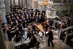 Sidste år havde Sokkelund Sangkor, musikerne fra   Leipzig og dirigent Morten Schuldt-Jensen værket 'Messias' med i  Garnisonskirken (billedet). I år stod den på Bachs juleoratorium.   Arkivfoto Finn Frandsen