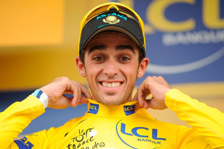 Landevejsrytteren Alberto Contador vandt Tour de France i 2009. Foto: Pascal Pavani/Ritzau Scanpix
