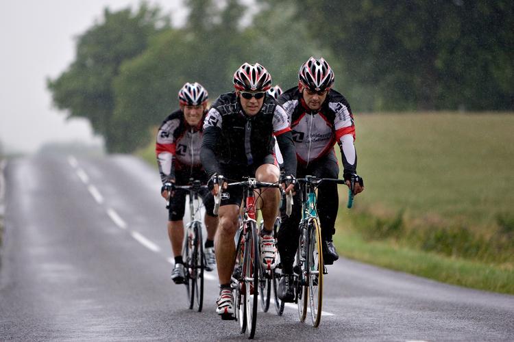 Det er godt at supplere cyklingen med styrketræning, ikke kun for at præstere bedre, men også fordi man mister muskelmasse med alderen. Foto: Jacob Ehrbahn