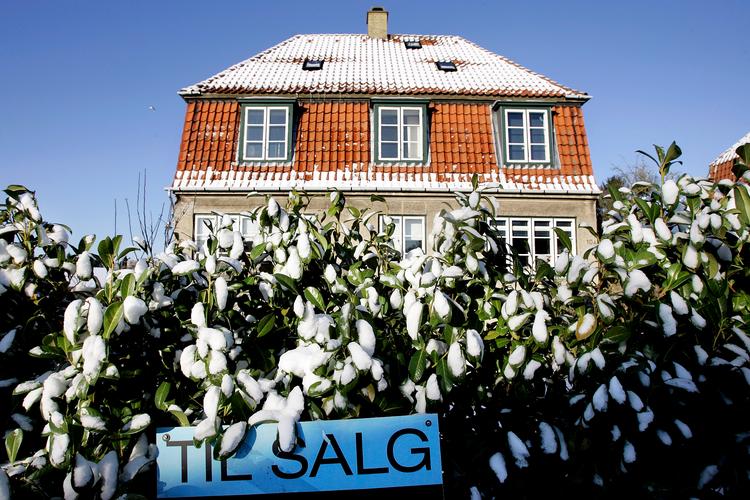 Boligpriserne er faldet for femte måned i træk i november, viser en opgørelse fra Boligsiden. (arkivfoto) Foto: Finn Frandsen