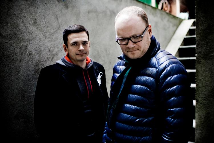     Russiske Ilja Jasjin (til venstre) er politisk aktivist i Rusland. Han er i opposition til Putin.   Foto: Mathias Christensen