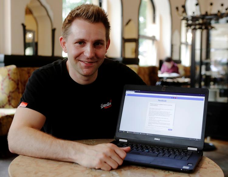 Aktivisten Max Schrems har vundet en stor sejr over Meta om GDPR. Meta kan dog vælge at appelere afgørelsen fra EU. Foto: Heinz-peter Bader/Ritzau Scanpix