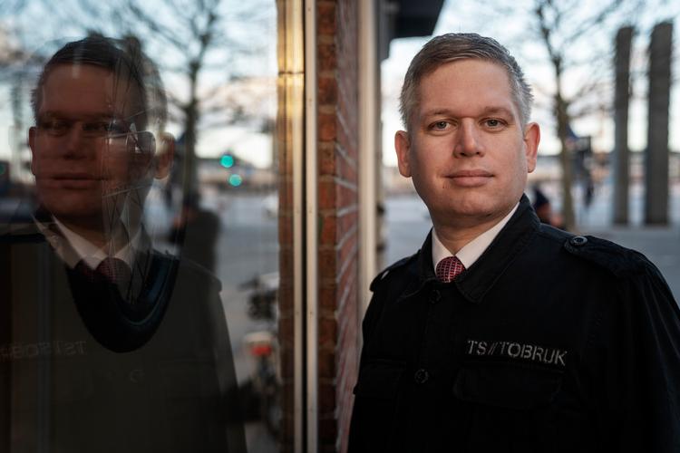Stifteren af Stram Kurs, Rasmus Paludan, oprettede i 2017 mediekanalen Frihedens Stemme.  Foto: Emil Agerskov/Emil Agerskov