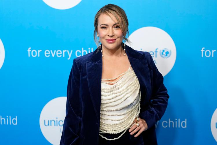 Alyssa Milano har været engageret i Unicef i flere årtier og har som sådan rejst i blandt andet Angola, Indien og Kosovo. Foto: Charles Sykes/Ritzau Scanpix