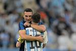  Lionel Scaloni og Lionel Messi nåede akkurat at spille sammen på landsholdet, og landstræneren var med til at overtale legenden til at fortsætte. Foto: Juan Mabromata/Ritzau Scanpix