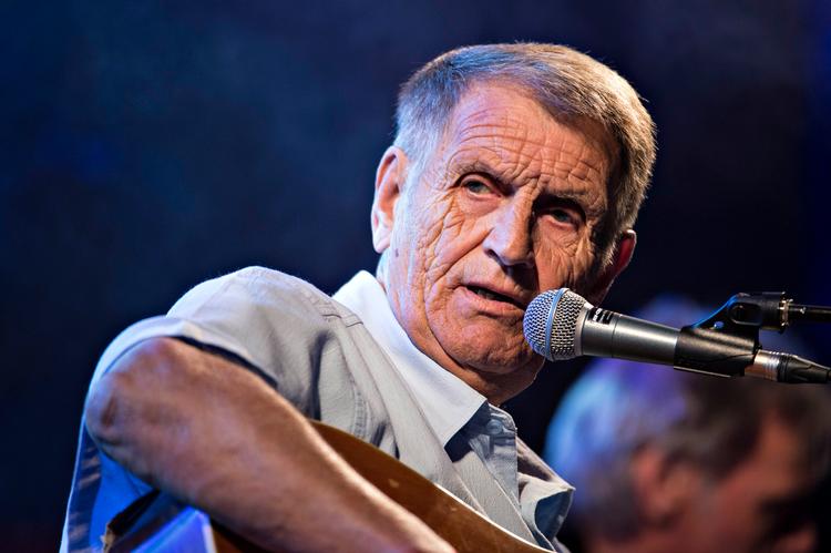 Rock Nalle ses her under en koncert i 2016. Foto: Michael Bager/Ritzau Scanpix