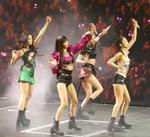 Der var fotoforbud til Blackpinks koncert i Royal Arena i København. Billedet her stammer fra en koncert i O2 Arena i London. Foto: Unboxphd / Splashnews.com/Ritzau Scanpix