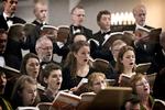 Copenhagen Oratorio Choir har det som fast tradition at synge 'Messias' i Helligaandskirken på Strøget. Arkivfoto Jens Dresling