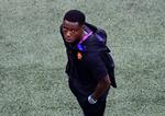 Quincy Promes før kampen mellem Holland og Ukraine til EM sidste år. Foto: Olaf Kraak/Ritzau Scanpix