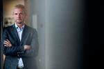 Dommen i Retten i Aarhus falder, efter at Ole Madsen har tilstået, at han svindlede banken for 20,5 millioner kroner. Foto: Joachim Ladefoged/Ritzau Scanpix