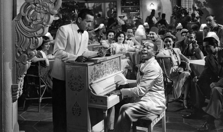 'Casablanca' fra 1942 er på listen over verdens bedste film. Foto: Foto fra filmen