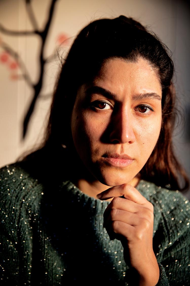 Zohreh Maleki, 32, er flygtet fra tvangsægteskab, islam og hijab i Iran. Nu vil Flygtningenævnet genoverveje hendes sag efter i juli at have afvist at tildele kvinden asyl.
 Foto: Martin Lehmann