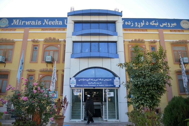 Mirwais Neeka Univesitet er et privat universitet beliggende i provinsen Kandahar i Afghanistan.  Foto: Stringer/Ritzau Scanpix
