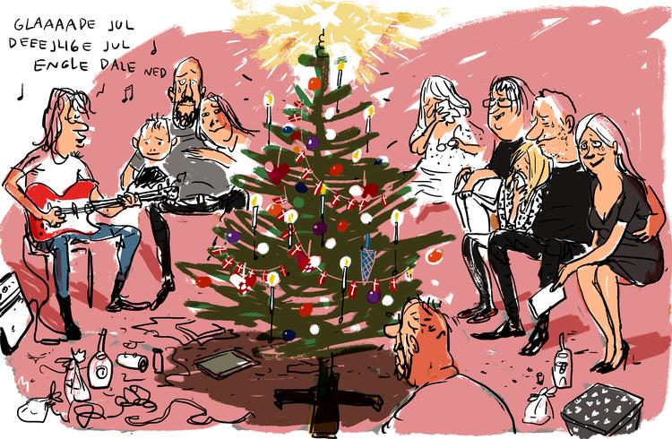 Arkivtegning Mette Dreyer