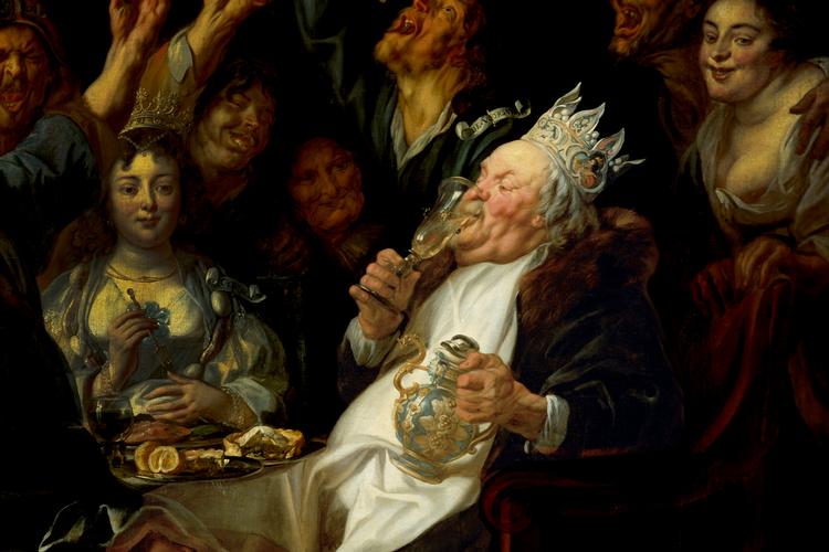 kongen mørk baggrund