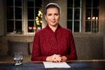 Statsminister Mette Frederiksen (S) fastholdt i sin nytårstale 1. januar, at der skal afskaffes af helligdag, selv om et flertal af lønmodtagerne er imod. Foto: Mads Claus Rasmussen/Ritzau Scanpix