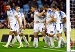 To mål i de sidste fem minutter sikrede Stevenage en sensationel udesejr over Aston Villa.   Foto: Andrew Boyers/Ritzau Scanpix