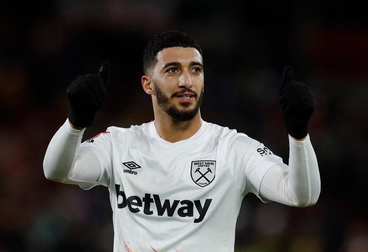 Algieren Said Benrahma scorede 30 mål i 94 kampe for Brentford, inden han skiftede til West Ham. Foto: Andrew Couldridge/Ritzau Scanpix