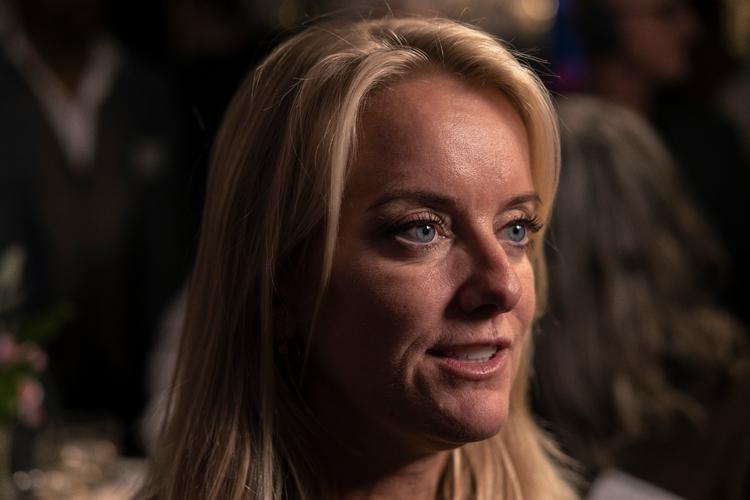 »Nu skal flammen bæres videre« skriver Pernille Vermund, formand for Nye Borgerlige, på Facebook. Foto: Christian Falck Wolff