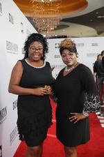 Lynette Hardaway 'Diamond' (tv) og  Rochelle Richardson 'Silk' (th) i 2018. Foto: Blair Raughley/Ritzau Scanpix