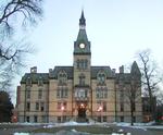 Det var på dette universitet, Hamline University i  Minnesota, at en underviser i kunsthistorie blev fyret.  Foto: Wikimedia Commons/William Wesen