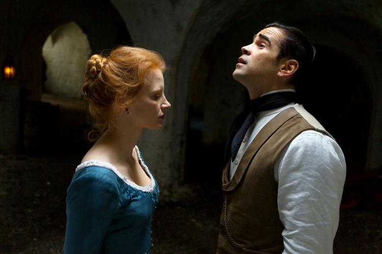  Jessica Chastain og Collin Farrell spiller over for hinanden i 'Miss Julie'. Foto: Nordisk Film. 