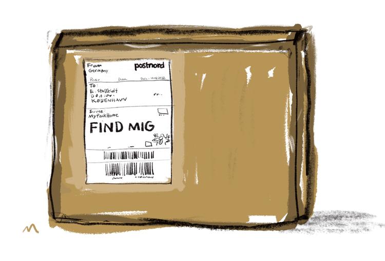 Arkivtegning Mette Dreyer