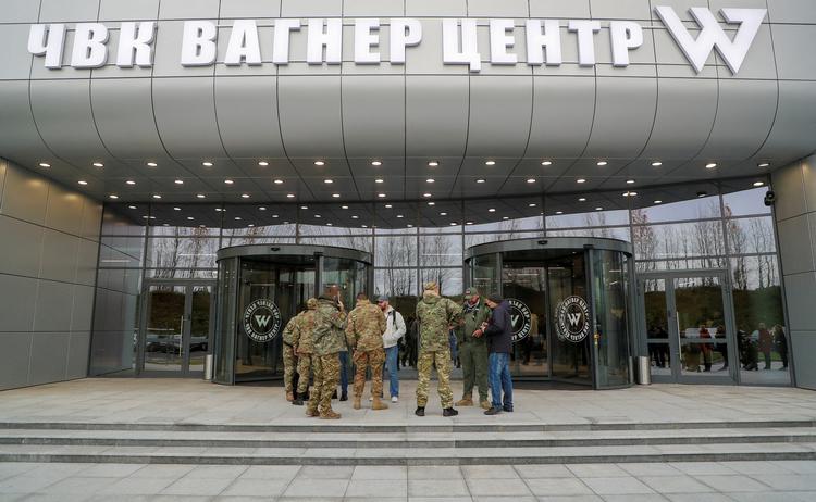 Wagnergruppen fylder meget i den russiske offentlige bevidsthed, og gruppen har åbnet sit eget Wagner Center i Sankt Petersborg.  Foto: Igor Russak/Ritzau Scanpix