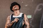  Burhan G fotograferet sidste sommer  på Tinderbox Odense.  Foto: Helle Arensbak/Ritzau Scanpix