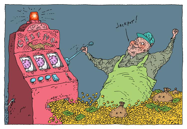 Tegning  Per Marquard Otzen