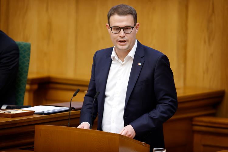 Christian Rabjerg Madsen ville fredag gerne forklare, hvorfor regeringspartierne  er imod en undersøgelse af Samsam-sagen, men ikke hvorfor partierne har skiftet holdning. Arkivfoto.
 Foto: Jens Dresling