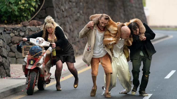 Finner på flugt. Tre forsumpede finner udtænker en rigtig dårlig plan for at få fingrene i pengene fra et gammelt kup. Foto: PR-foto