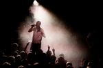 Bandet Kind mod Kind under deres koncert til Vegas Udvalgte.    Foto: Thomas Borberg