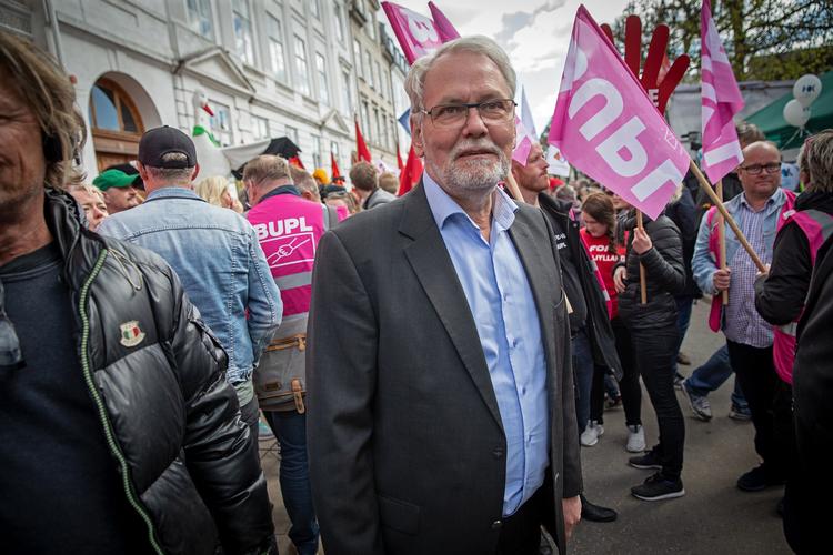 Dennis Kristensen blev i sine 16 år som forbundsformand for FOA en af de mest kendte skikkelser i fagbevægelsen. Foto: Jan Sommer