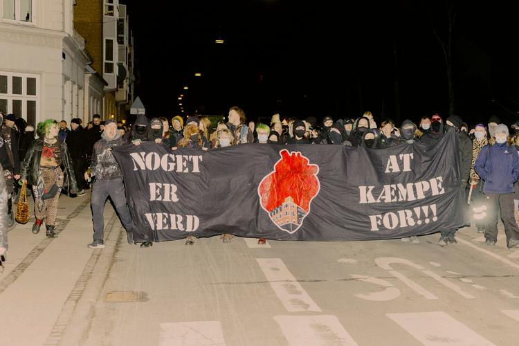 1. marts sidste år var det 15. året for rydningen af Ungdomshuset i København. Det blev markeret ved en større demonstration. (arkivfoto) Foto: Katrine Hørup Noer