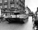 En kampvogn af typen Leopard I i 1979.   Foto: Johan Mikkelsen