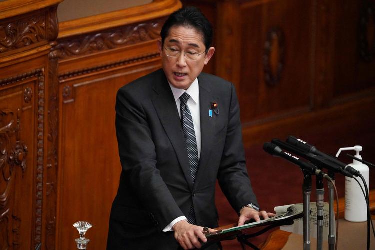 Opbakningen til Japans premierminister, Fumio Kishida, er dalet markant siden sidste år.  Foto: Kazuhiro Nogi/Ritzau Scanpix