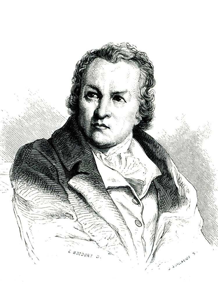 William Blake, den berømte engelske maler og forfatter, levede 1757-1828.   Foto: Jaime Abecasis/shutterstock/Ritzau Scanpix