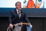 Lars Løkke Rasmussen hilste EUs beslutning om en diplomatisk repræsentation i Nuuk velkommen ved åbningen af EUs arktiske forum i Nuuk. EU vil afbalancere USAs indflydelse i Grønland, vurderer udenrigsministeren.   Foto: Leiff Josefsen/Ritzau Scanpix