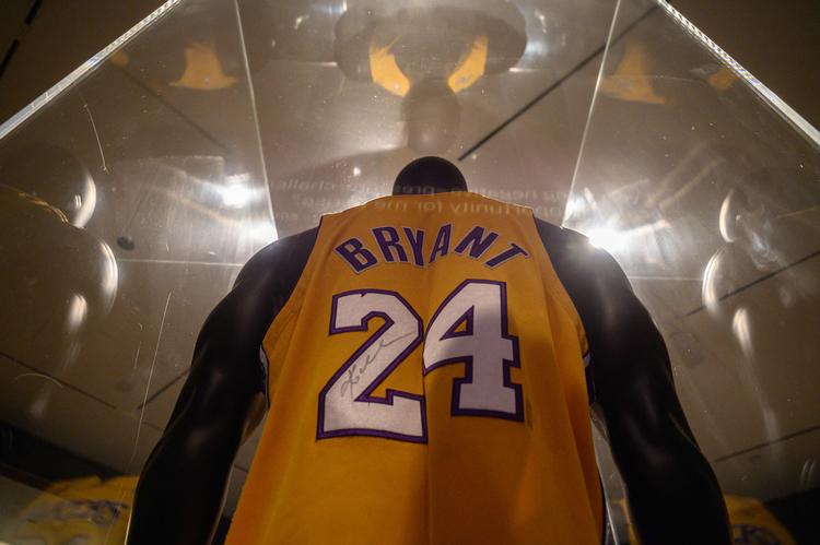 Kobe Bryant var en af de største stjerner i baskethistorien.  Han omkom i en helikopterulykke for tre år siden.  Foto: Ed Jones/Ritzau Scanpix