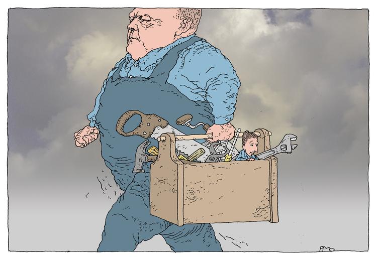 Tegning  Per Marquard Otzen