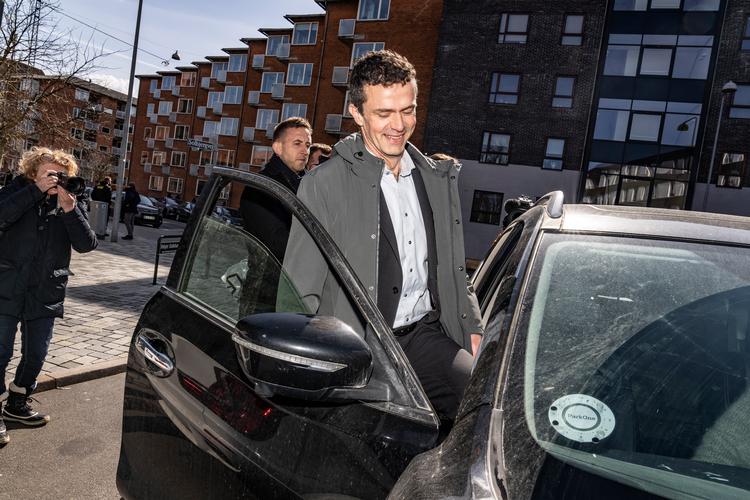 Justitsministeriets departementschef Johan Legarth, der her ses efter en afhøring i Minkkommissionen, endte med at blive den embedsmand, der modtog den hårdeste sanktion i minksagen. Arkivfoto. Foto: Henning Hjorth