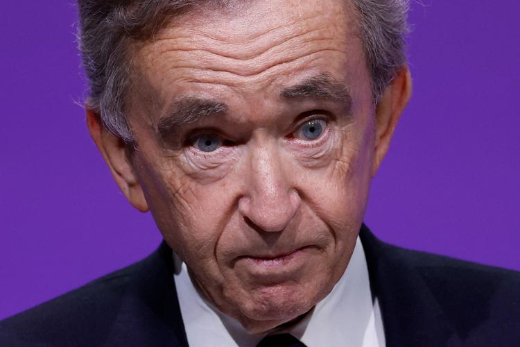 Bernard Arnault, bestyrelsesformand og direktør i modegiganten LVMH, har for nu overtaget pladsen som verdens rigeste.    Foto: Gonzalo Fuentes/Ritzau Scanpix