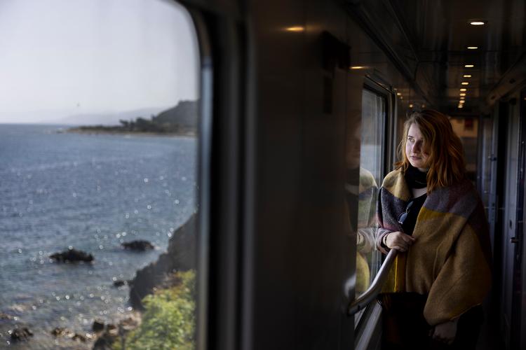 Interrailere fortæller ofte om den høje grad af frihed, der følger med, når man har Europas skinner liggende foran sig.  Foto: Thomas Borberg