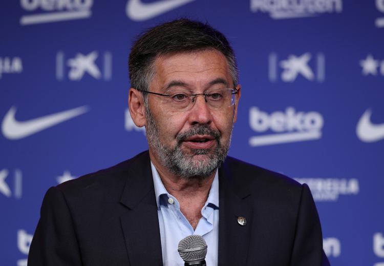 Ifølge Barcelonas daværende præsident, Josep Maria Bartomeu, er det »normal praksis« at betale dommerkomiteen for at levere tekniske rapporter. Foto: Albert Gea/Ritzau Scanpix