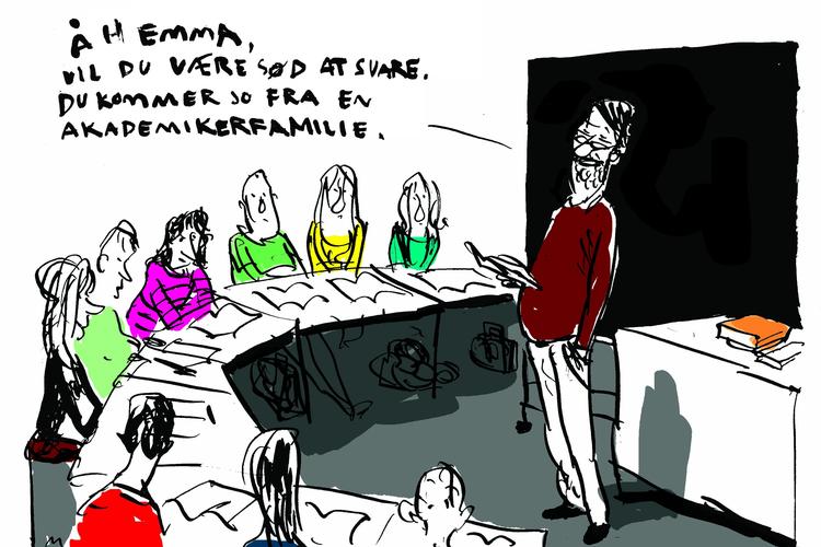 Arkivtegning  Mette Dreyer