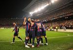  Et fyldt Camp Nou kan nu igen juble over masser af mål og sejre i den hjemlige La Liga.  Foto: Nacho Doce/Ritzau Scanpix