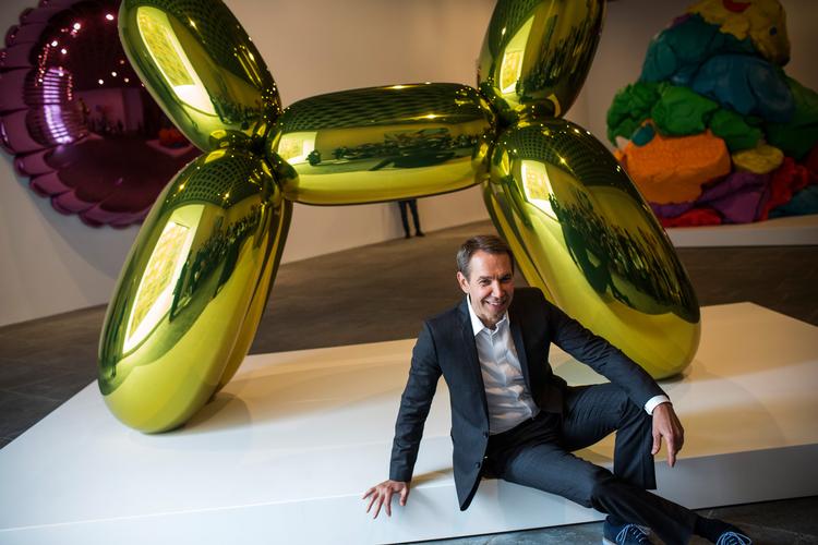 Arkivfoto: Kunstneren Jeff Koons. Foto: Andrew Burton/Getty Images